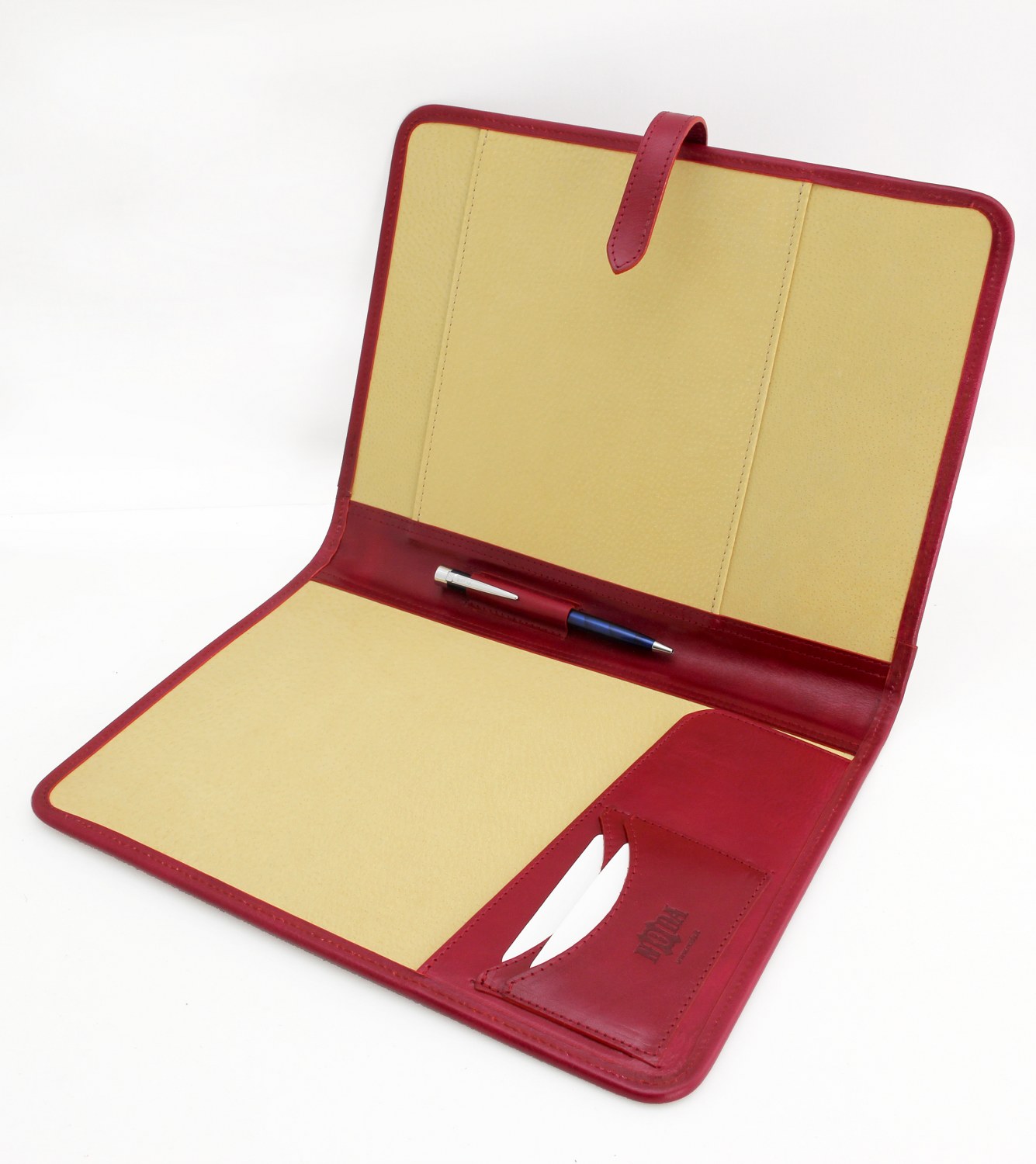 Leather notebook holder